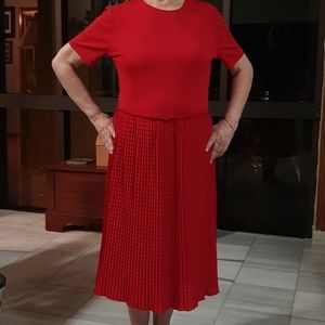 Red ZARA dress....size medium